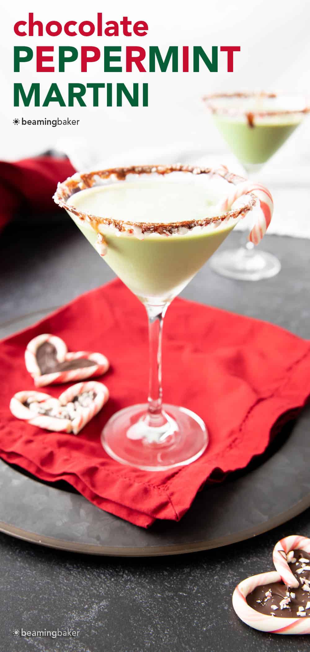 Chocolate Peppermint Martini pin image