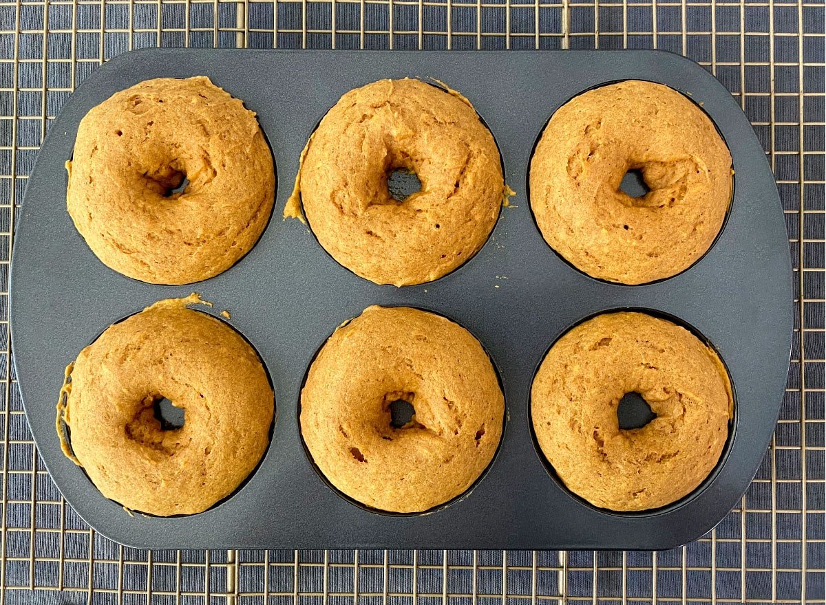 A photo showing How to Make this baked good recipe – out of the oven and fully baked in pan