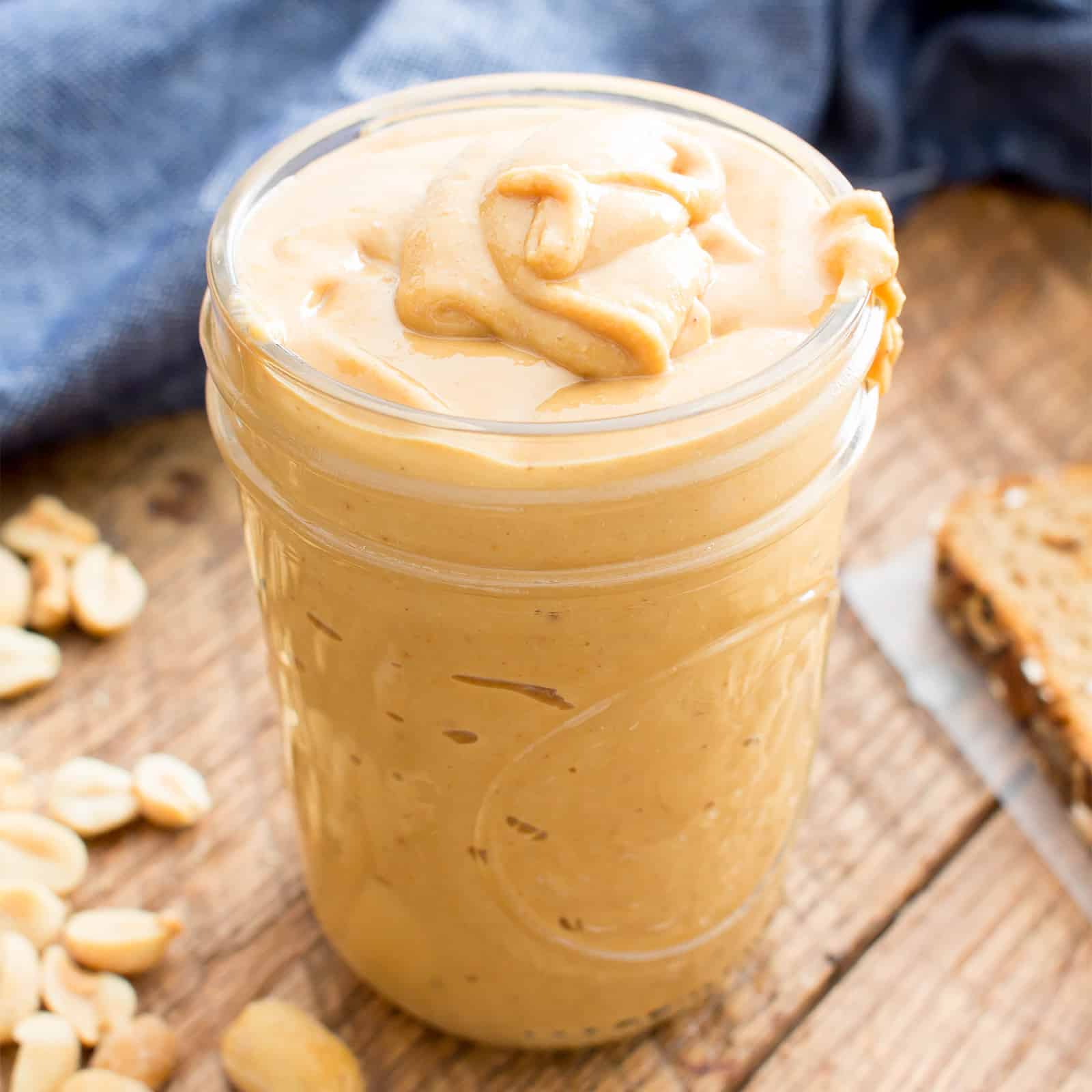 How to Make Homemade Peanut Butter – VIDEO + Photo Tutorial